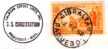 paquebot stamp
