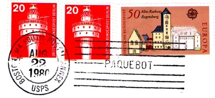 paquebot stamp