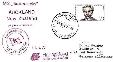 paquebot stamp