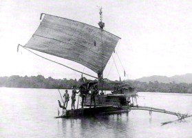 Auslegerboot