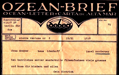 Ozeanbrief