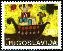 child painting