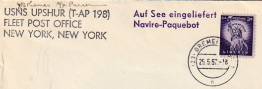 paquebot letter