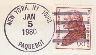 paquebot stamp